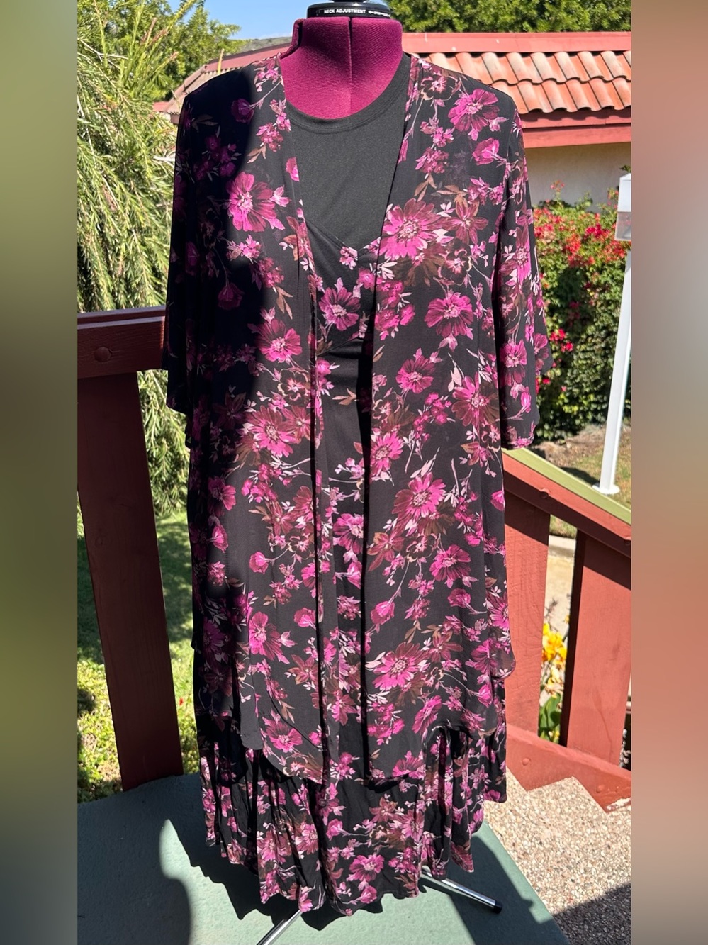 torrid Whimsical Daisy Floral Fairycore Dress and Duster Cardigan 3X/2X
